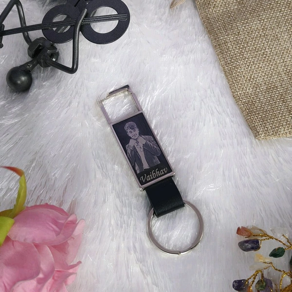 Metal Photo Keychain  ,  Sketch Keychain 