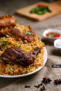 Chicken Fry Piece Biryani  