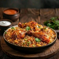 Dum Chicken Biryani Full