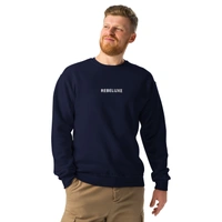 Blue premium sweatshirt - Torea Bay, XL