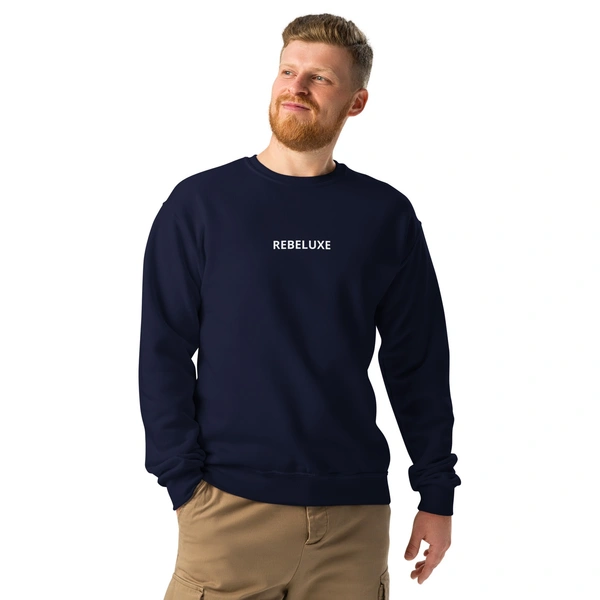 Blue premium sweatshirt - Torea Bay, XL