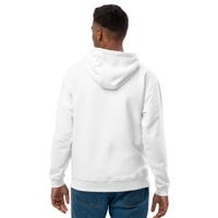 White Hoodie - GEM - White, L
