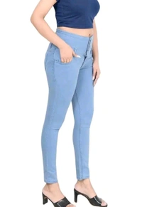Denim Jeans for Women (Light Blue) - Light Blue, 30