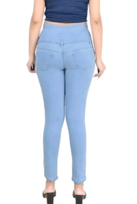 Denim Jeans for Women (Light Blue) - Light Blue, 30