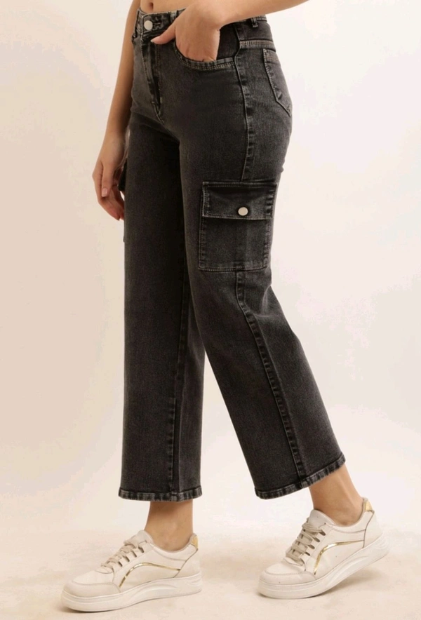 Denim Jeans for Women (Black) - Black, 30