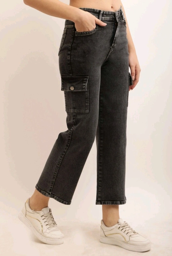 Denim Jeans for Women (Black) - Black, 30