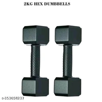 Dumbbell - Black, Free Size