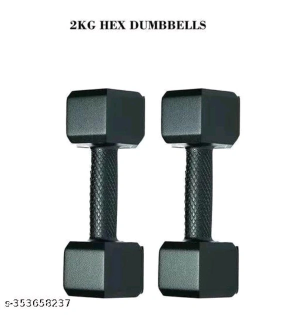 Dumbbell - Black, Free Size