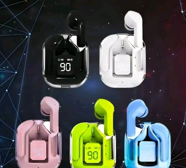 Classy Wireless Bluetooth Ear Buds - Navy Blue