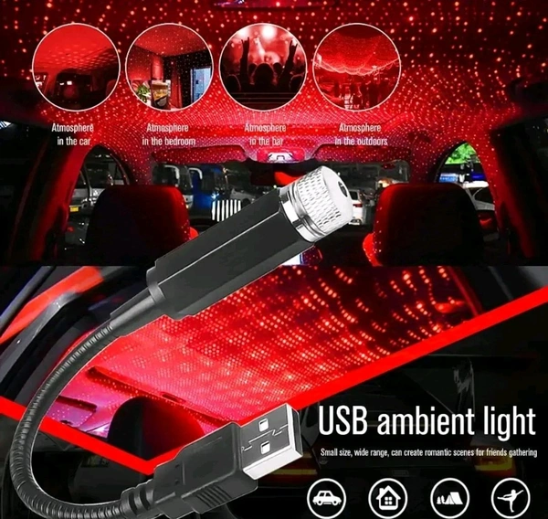 USB Night Light Projector,Car Roof StarLight