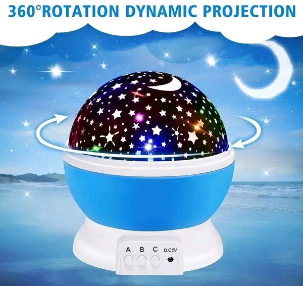 GIN61 Romantic Sky Star Master NightLight Projector Children Kids Baby SleepLighting USB Lamp Led Projecti
