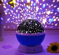 GIN61 Romantic Sky Star Master NightLight Projector Children Kids Baby SleepLighting USB Lamp Led Projecti