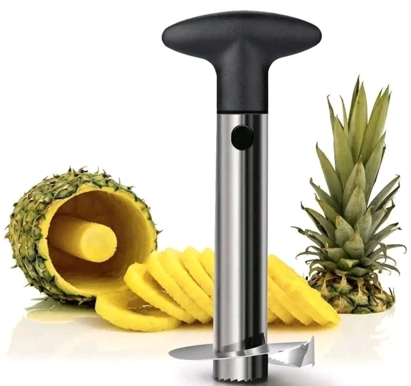 Kunya Premium Pineapple CutterUpgraded ,Thicker Blade ,PineappleCorer Slicer Peeler ,Kitchen PineappleCorer and Slicer Tool with Sharp Bladefor Fruit Rings