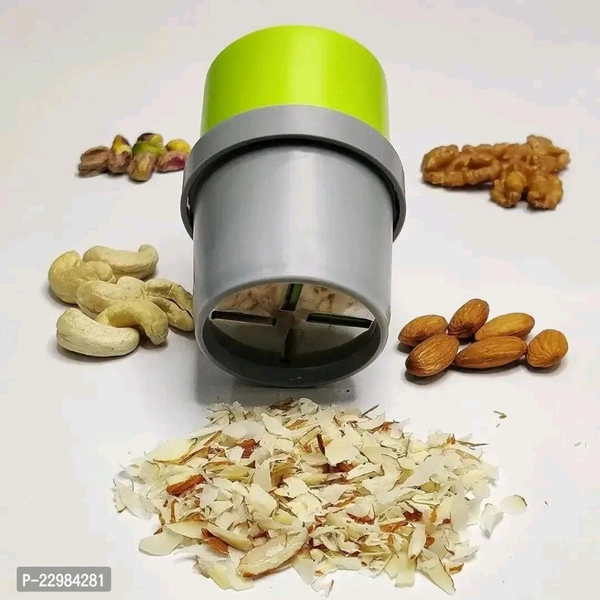 Antusias Dry Fruit Cutter Slicer Gadgets(3 in 1, Mix Colour) Kitchen ToolsKitchen Gadgets Dryfruit Choppers forKitchen Dry Fruit Slicer Dry Fruits Cutterfor Kitchen Almond slicer DryfruitCutter