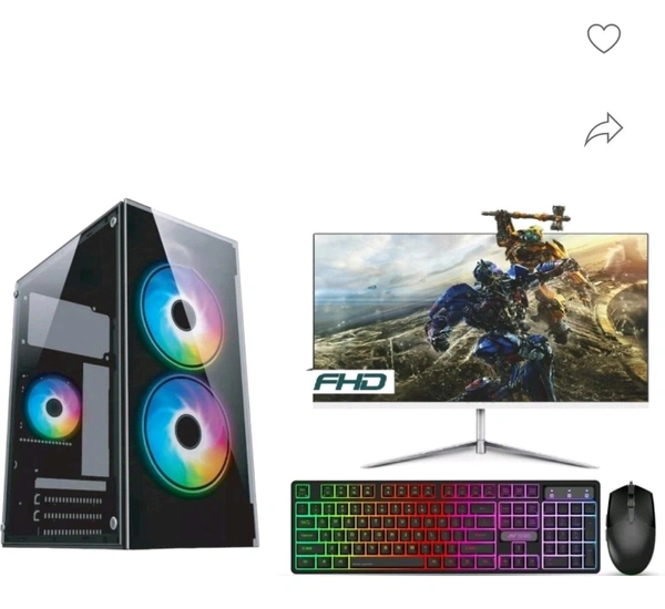 IMAPACT GRAPHIC DESKTOP 6O00 Core i7 (16 GBDDR4/1 TB/256 GB SSD/Windows 11 Home/4 GBNVIDIA/22 Inch Screen/GRAPHICAL PC) with MSOffice (Black,... more