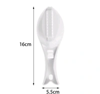 Khushi Fab's Fish Scale Scraper,FishScaler Sawtooth Scale Descaler ScraperCleaner Fish Scales Brush ShaverRemover Scale Knife Peeler Skin PeelerFish Tools Kitchen Gadget