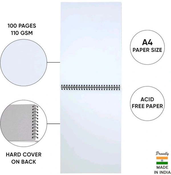 Doms A4 sketch pad | 150gsm | 36 sheets 