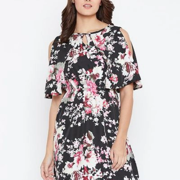 Casual Midi Dresses - black