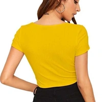 Combo T-shirts Set Of 2 - Yellow,Red 
