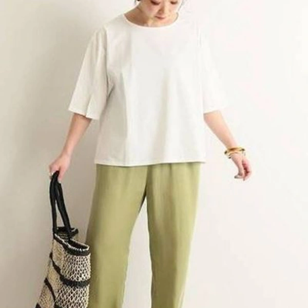 Trendy Women Cut Sleeve Half Sleeve Top