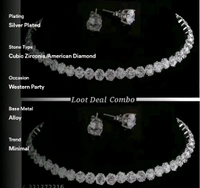 Stylish Woman Hasli Choker Combo Set - Free Size