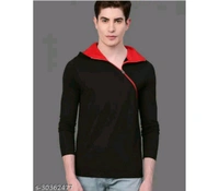 EYEBOGLER Men's Hood Tshirts - Black, M