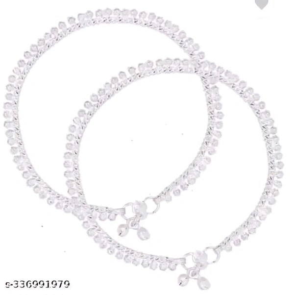 Gagan Handicraft Trending Chain Anklets  - Mercury