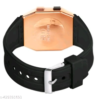 Silicone Smart Digital Ultra Sports Watch - Black