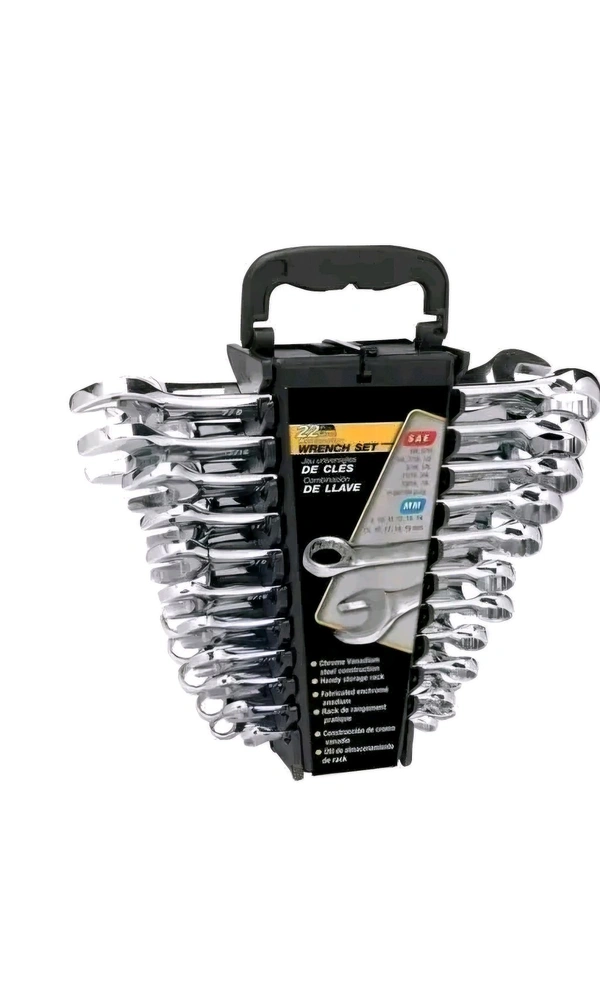 12pcs wrench spanner double sided combination wrench 