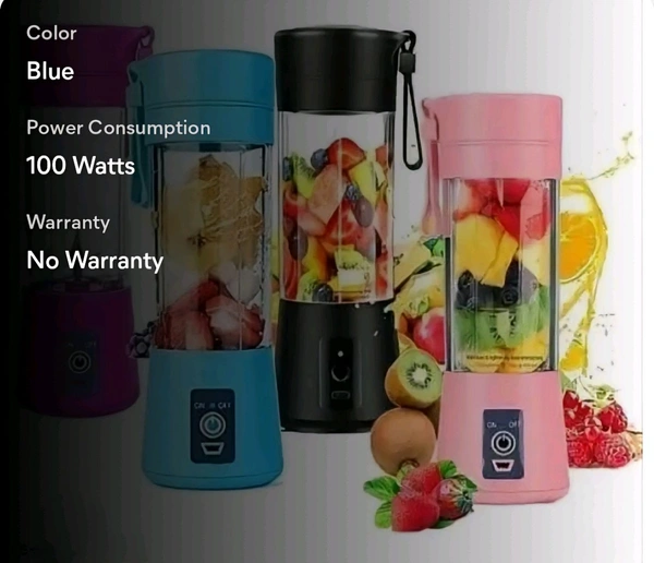 Blander portable chargeble juicer  - Cyan Aqua