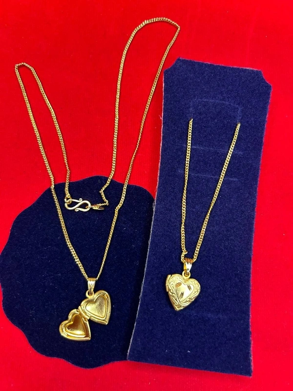 Gold plated pendal set 