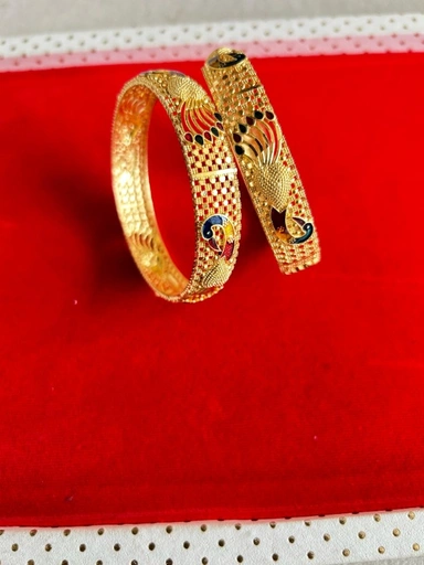gold plated bangles