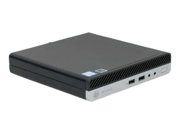 HP ProDesk 400 G4 / G5 Tiny PC (Renewed) - White, A, Corei5 8th, 512GB, 16GB