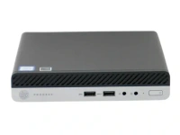 HP ProDesk 400 G4 / G5 Tiny PC (Renewed) - White, A, Corei5 8th, 512GB, 16GB