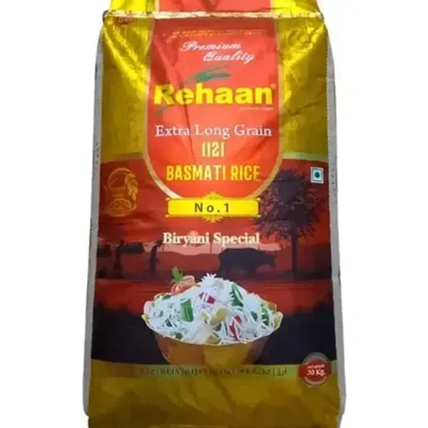 Rehaan Basmati Rice - 30 KG