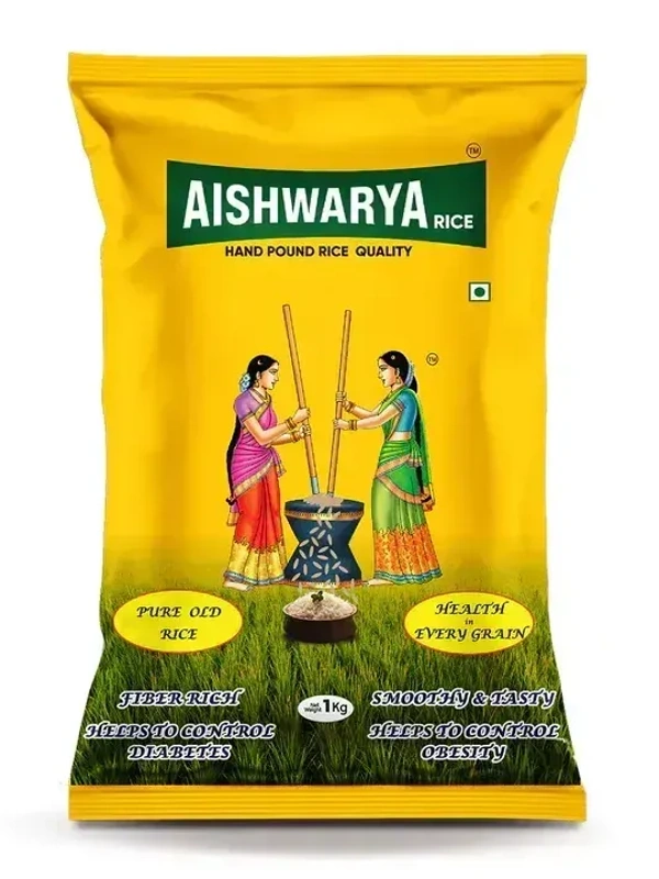 Aishwarya Dampudu Biyyam (Hand-Pound Rice) - 10 KG