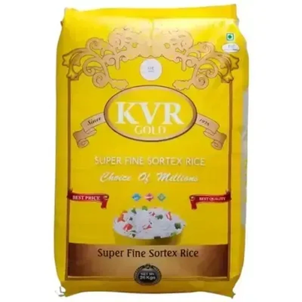 KVR GOLD Sonamasoori Rice - 26 KG