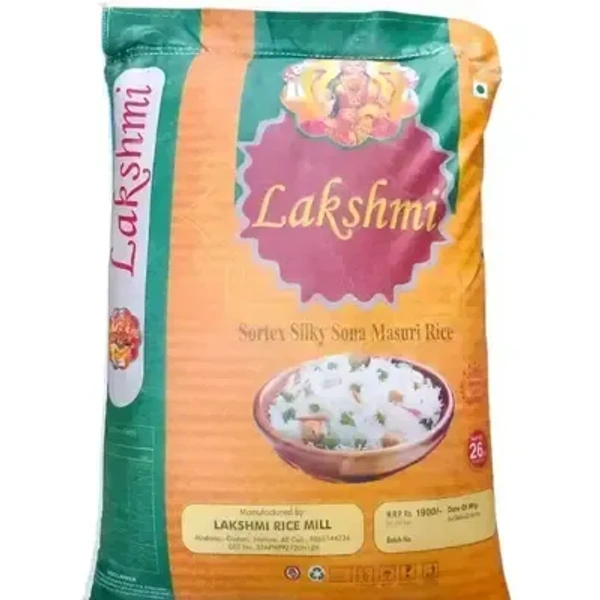 Lakshmi Gold Sonamasoori (Raw) Rice - 26 KG