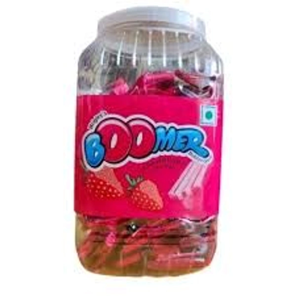 Wrigley  Boomer Bubble Gum - Strawberry, One Day