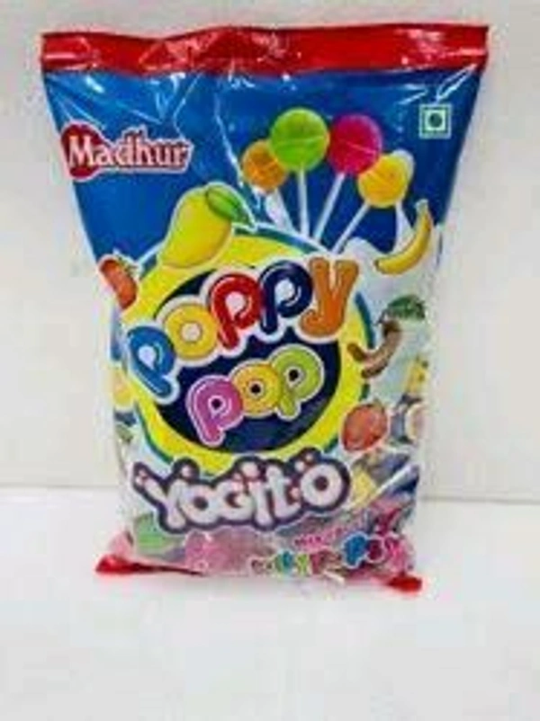 Madhur  Yogito Poppy Pop 5 Rs. Lolipop  - One Day