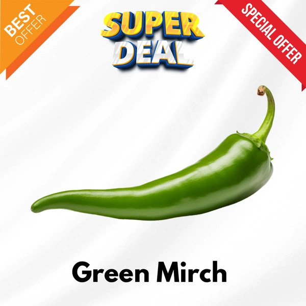 Green Mirch - 500 Gram