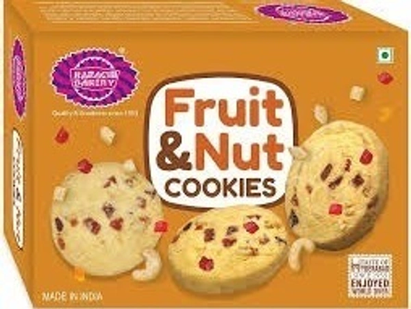 fruit & nut cookies