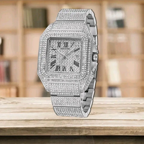 KARAN AUJLA DIAMOND WATCH - Mercury