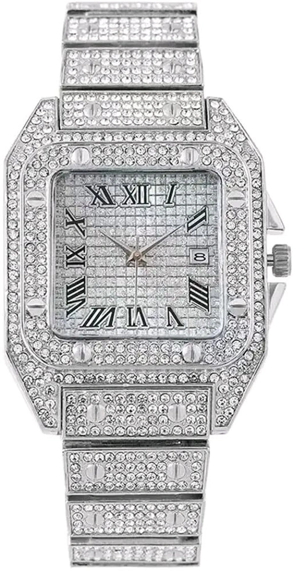 KARAN AUJLA DIAMOND WATCH - Mercury