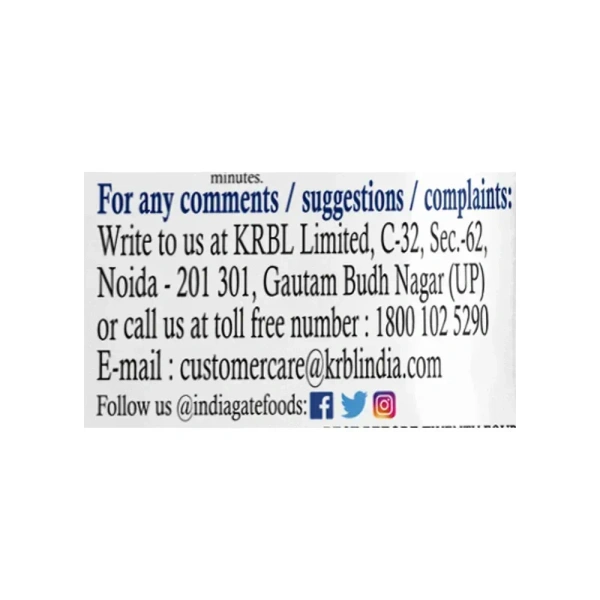 India Gate Super Basmati Rice - 5 Kg