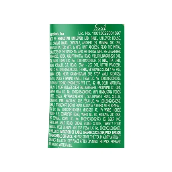 Brooke Bond Taaza Tea 250gram