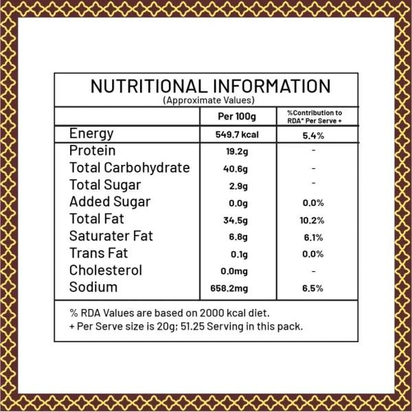 Haldiram's Navratan Mixture Namkeen - 420 gm