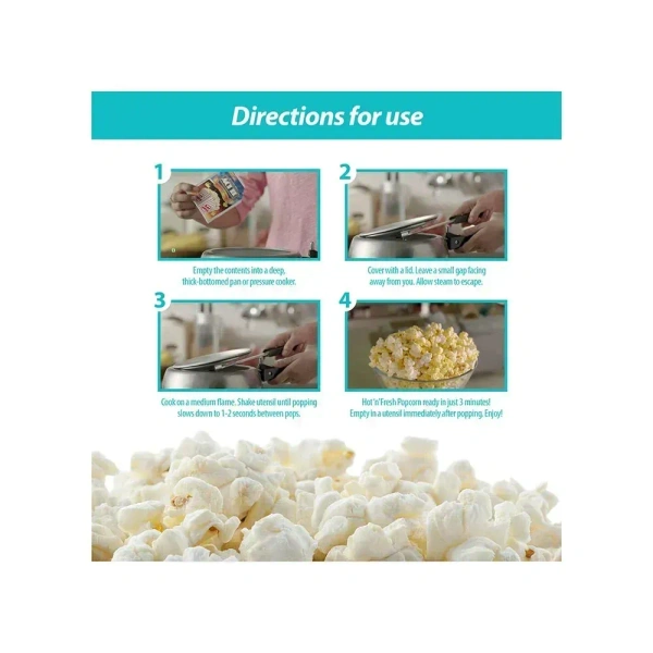 Act II Classic Salted Family Pack Instant Popcorn - 120 gm