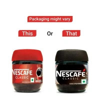 Nescafe Classic Instant Coffee Powder - 100% Pure Coffee - 24 g