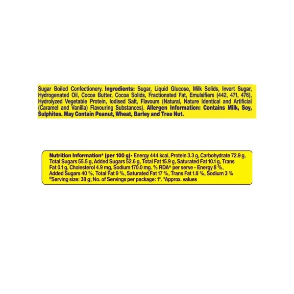 Cadbury 5 Star Chocolate Filled Bar - 38 g